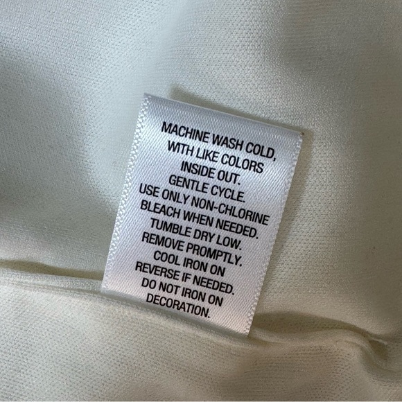 Disney White Teddy Jacket with Black Patch - Picture 5 of 6